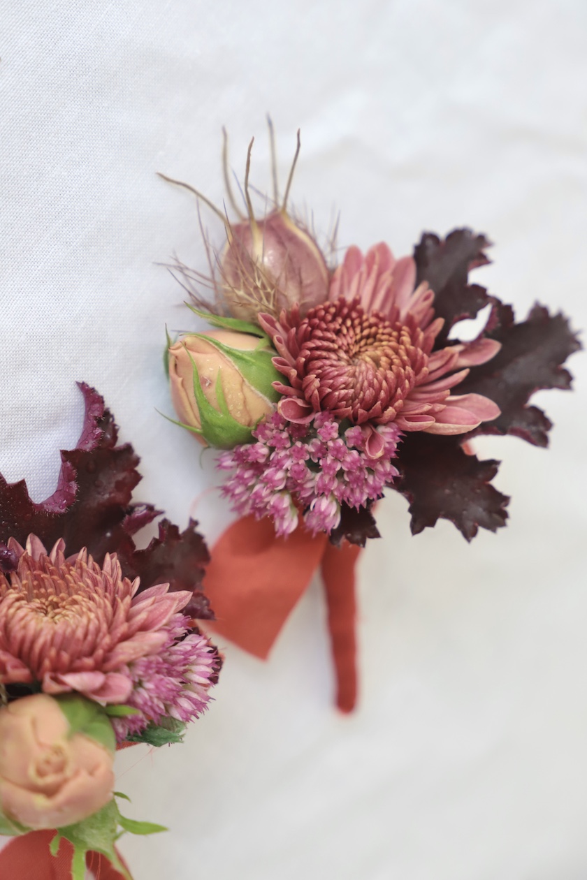 Wedding Boutonniere from Vanessa Jayne Design
